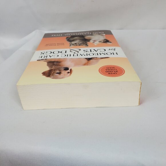Homeopathic Care for Cats & Dogs By Don hamilton DVM Paperback Book - Picture 4 of 10